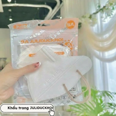 Khẩu Trang 9A JULI 5 Lớp Kháng Khuẩn, Che Kín Gò Má, Chống Nắng Tối Đa - 14.800 VNĐ