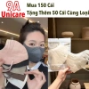 Khẩu Trang 9A Unicare 5 Lớp Lọc, Che Kín Mặt, Chống Nắng và Kháng Khuẩn - Sỉ 150 Tặng 50, Giá 77.000đ