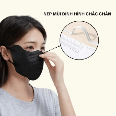 Khẩu trang 9A XL Mask 5 lớp kháng khuẩn, chống PM2.5, UV - 300 cái 65.000 6