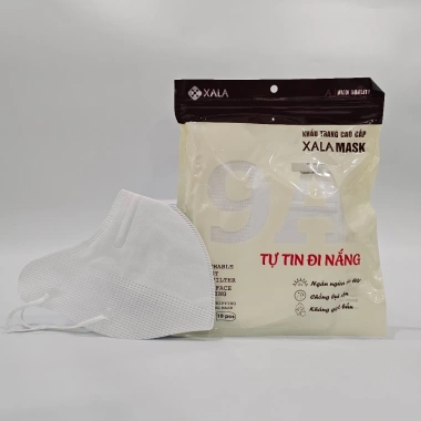 Khẩu trang 9A XL Mask 5 lớp kháng khuẩn, chống PM2.5, UV - 300 cái 65.000 10