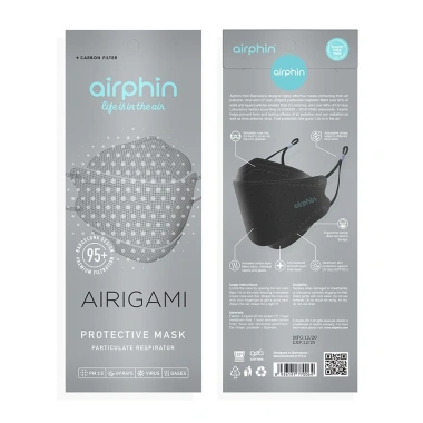 Khẩu Trang Airigami Gấp Gọn Airphin Chống Bụi Mịn, Virus, Xanh Suốt 17.500 VND 3 Khẩu Trang Airigami Gấp Gọn Airphin Chống Bụi Mịn, Virus, Xanh Suốt 17.500 VND 3