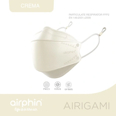 Khẩu Trang Airigami Gấp Gọn Airphin Chống Bụi Mịn, Virus, Xanh Suốt 17.500 VND