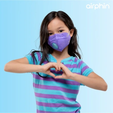 Khẩu trang Airphin FFP2 trẻ em 4 màu - Bảo vệ 95% giảm giá 14.999 VND