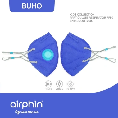 Khẩu trang Airphin FFP2 trẻ em 4 màu - Bảo vệ 95% giảm giá 14.999 VND