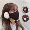 Khẩu trang bảo vệ tai lông cừu ấm, chống bụi mịn, giữ ấm mùa đông - Giá 38.999₫ 2
