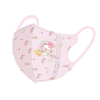 Khẩu trang bé gái size 0-3 tuổi set 10 chiếc - Giá ưu đãi 16.000 3