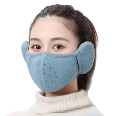 Khẩu Trang Bịt Tai Giữ Ấm Mùa Đông, Chống Bụi, Lỗ Thoáng Khí, 5 Màu Đa Dạng 2 Khẩu Trang Bịt Tai Giữ Ấm Mùa Đông, Chống Bụi, Lỗ Thoáng Khí, 5 Màu Đa Dạng 2
