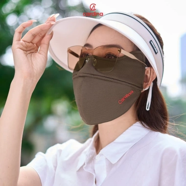 Khẩu trang CARDINA UV, bông hoạt tính lọc không khí, làm mát, che mắt nhạy cảm 50k 10 Khẩu trang CARDINA UV, bông hoạt tính lọc không khí, làm mát, che mắt nhạy cảm 50k 10