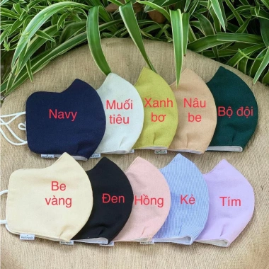 Khẩu trang che gò má M2 than hoạt tính kháng khuẩn, chống nắng UPF50+ Munberry - 45.000đ