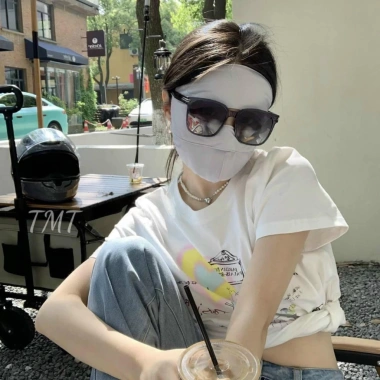 Khẩu trang che kín mặt UPF 50+ chống UV, kháng bụi mịn, giảm 23% chỉ 19.000đ 5