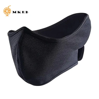 Khẩu Trang Che Nửa Mặt MKEB Giữ Ấm Thoáng Khí Chống Bụi Màu Trơn Thời Trang