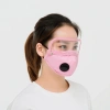 Khẩu trang chống bụi PM2.5 5 lớp van thở, kính mắt tháo rời, dùng nhiều lần 8.000 VND 10