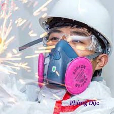 Khẩu Trang Chống Khói Bụi Hàn Xì 7.502 - Mặt Nạ Nhẹ, Dễ Thở, Chống Độc, Bảo Vệ Nhà Máy - Giá 75.000 VND 4