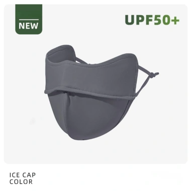 Khẩu trang chống nắng 3D lụa băng mát lạnh thoáng khí cho nam nữ đạp xe ngoài trời giá 38.000₫ 9