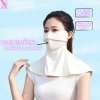 Khẩu Trang Chống Nắng Ba Chiều UV Vải Lụa Băng Phủ Mặt Vai Gáy - Giá 64.999đ 3
