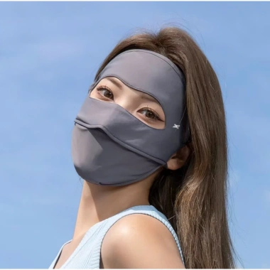 Khẩu Trang Chống Nắng Full Mặt UV UPPER YOU Chất Lụa Băng Mịn Thoáng Khí 25.999₫