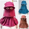 Khẩu Trang Chống Nắng Kín Mắt, Nón Thun Gân Lạnh Co Giãn - Chỉ 49.000, Bảo Vệ Mắt