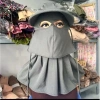 Khẩu Trang Chống Nắng Kín Mắt, Nón Thun Gân Lạnh Co Giãn - Chỉ 49.000, Bảo Vệ Mắt 10
