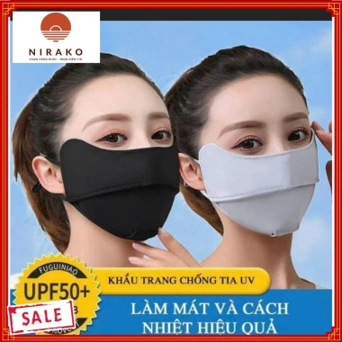 Khẩu trang chống nắng, làm mát Nhật Bản - Giá chỉ 45.000đ, bảo vệ da hiệu quả