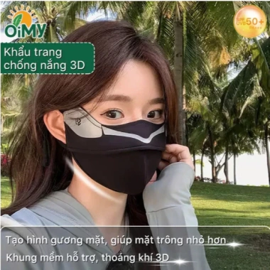 Khẩu Trang Chống Nắng OiMY Công Nghệ Cao, Thoáng Khí, Thời Trang - 39.000 VND