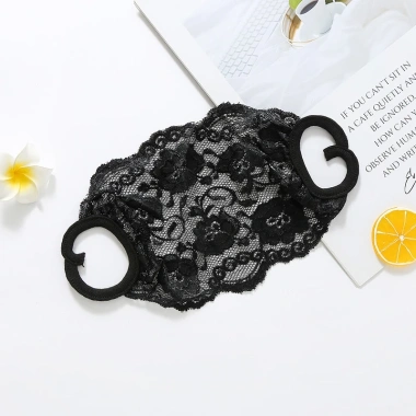 Khẩu trang chống nắng siêu mỏng ren lưới thoáng khí, giặt sạch cho nữ – 27k