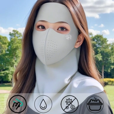 Khẩu Trang Chống Nắng UPF 500+ 360° Kháng Khuẩn 7A + Axit Hyaluronic - 88.000đ 8