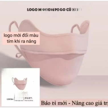 Khẩu Trang Chống Nắng UV Bảo Vệ Hốc Mắt, Thiết Kế Thời Trang Mỏng Nhẹ