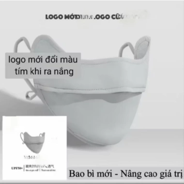 Khẩu Trang Chống Nắng UV Bảo Vệ Hốc Mắt, Thiết Kế Thời Trang Mỏng Nhẹ 4 Khẩu Trang Chống Nắng UV Bảo Vệ Hốc Mắt, Thiết Kế Thời Trang Mỏng Nhẹ 4