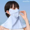 Khẩu Trang Chống Nắng UV + Khăn Che Cổ Vai Gáy Nam Nữ Phụ Kiện - Bảo Vệ Toàn Diện 3
