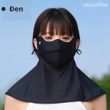 Khẩu Trang Chống Nắng UV + Khăn Che Cổ Vai Gáy Nam Nữ Phụ Kiện - Bảo Vệ Toàn Diện 9