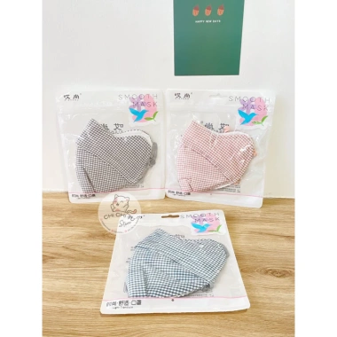Khẩu trang chống nắng vải 3D 3 lớp thoáng khí, giặt lại dễ, unisex Chichitu