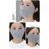 Khẩu trang chống nắng vải 3D 3 lớp thoáng khí, giặt lại dễ, unisex Chichitu 9