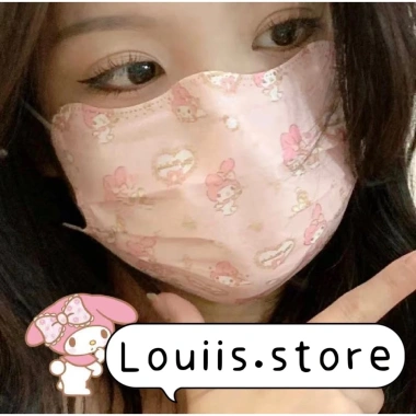 Khẩu trang con cua in hình dễ thương set 10 chiếc - Giá chỉ 16.999đ Louiis 2 Khẩu trang con cua in hình dễ thương set 10 chiếc - Giá chỉ 16.999đ Louiis 2
