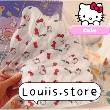 Khẩu trang con cua in hình dễ thương set 10 chiếc - Giá chỉ 16.999đ Louiis