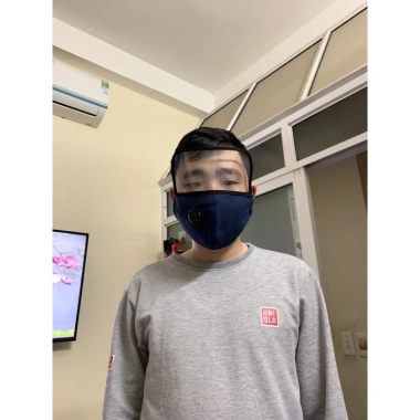 Khẩu trang cotton cao cấp 3 trong 1 - Chống bụi, lọc không khí, chống kiềm bọt - Giá chỉ 30.000 VND 6