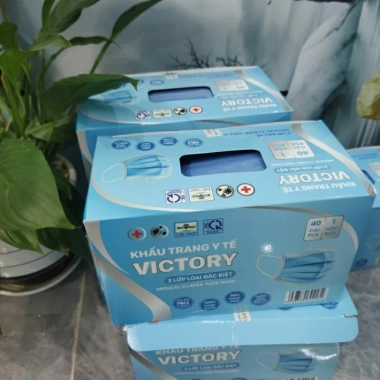 Khẩu trang đi mưa Victory 1 chiếc - Siêu bền, chống thấm, giá ưu đãi 40.000₫ 5