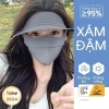 Khẩu trang full face kèm mũ vải chống nắng UPF50+ vải lụa thoáng khí - KT-M99 chỉ 42.400 VND 7