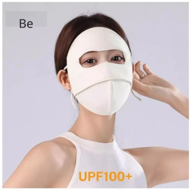 Khẩu Trang Fullface Gọng UPF100+ Chống UV Ninja 2 Lớp, Mát Lạnh, Che Kín Mặt - Giá 99.000₫