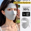 Khẩu trang fullface SINGMIN chống nắng, mịn mát, thoáng khí, điều chỉnh dây đeo, ngăn UV 99% 125k