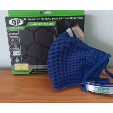 Khẩu trang GP Than hoạt tính EXTREME 7 lớp đeo gáy chính hãng chống độc chống bụi - 50.000₫ 4 Khẩu trang GP Than hoạt tính EXTREME 7 lớp đeo gáy chính hãng chống độc chống bụi - 50.000₫ 4