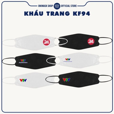 Khẩu trang in logo VTV VTV24 10 cái - Bảo vệ sức khỏe, giá ưu đãi 29.000đ 2