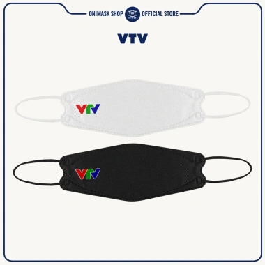 Khẩu trang in logo VTV VTV24 10 cái - Bảo vệ sức khỏe, giá ưu đãi 29.000đ 10