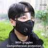 Khẩu trang kèm kính chống bụi, van thở, tháo rời, lọc bụi mịn, chống giọt 25.800 VND 4