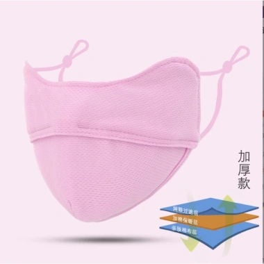 Khẩu trang kháng khuẩn cao cấp, chống bụi, UV, nút chỉnh dây, giá 13.993 VND 6