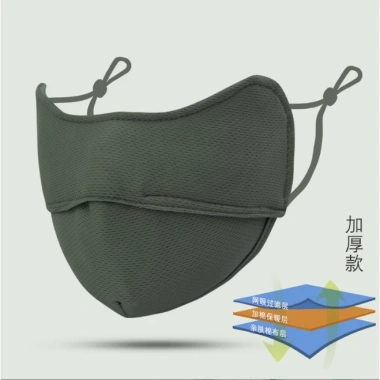 Khẩu trang kháng khuẩn cao cấp, chống bụi, UV, nút chỉnh dây, giá 13.993 VND 7