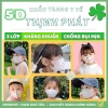Khẩu Trang KIDS Thịnh Phát 5D - Bảo Vệ, Lọc Bụi Mịn, Kháng Khuẩn, Thoải Mái, An Toàn 6