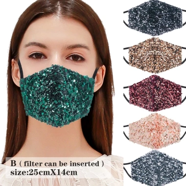 Khẩu Trang Kim Tuyến Chống Nắng, Chống Bụi, Thoáng Khí, Giặt Được - 36,175₫ 3