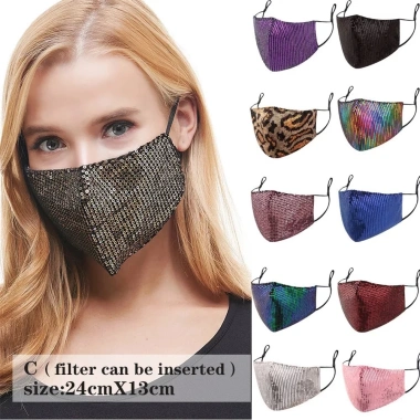 Khẩu Trang Kim Tuyến Chống Nắng, Chống Bụi, Thoáng Khí, Giặt Được - 36,175₫ 4