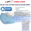 Khẩu Trang Kissy 3D Người Lớn Sợi Hoạt Tính Chống Bụi Mịn - Giá chỉ 59.000đ 2