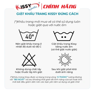Khẩu Trang Kissy 3D Người Lớn Sợi Hoạt Tính Chống Bụi Mịn - Giá chỉ 59.000đ